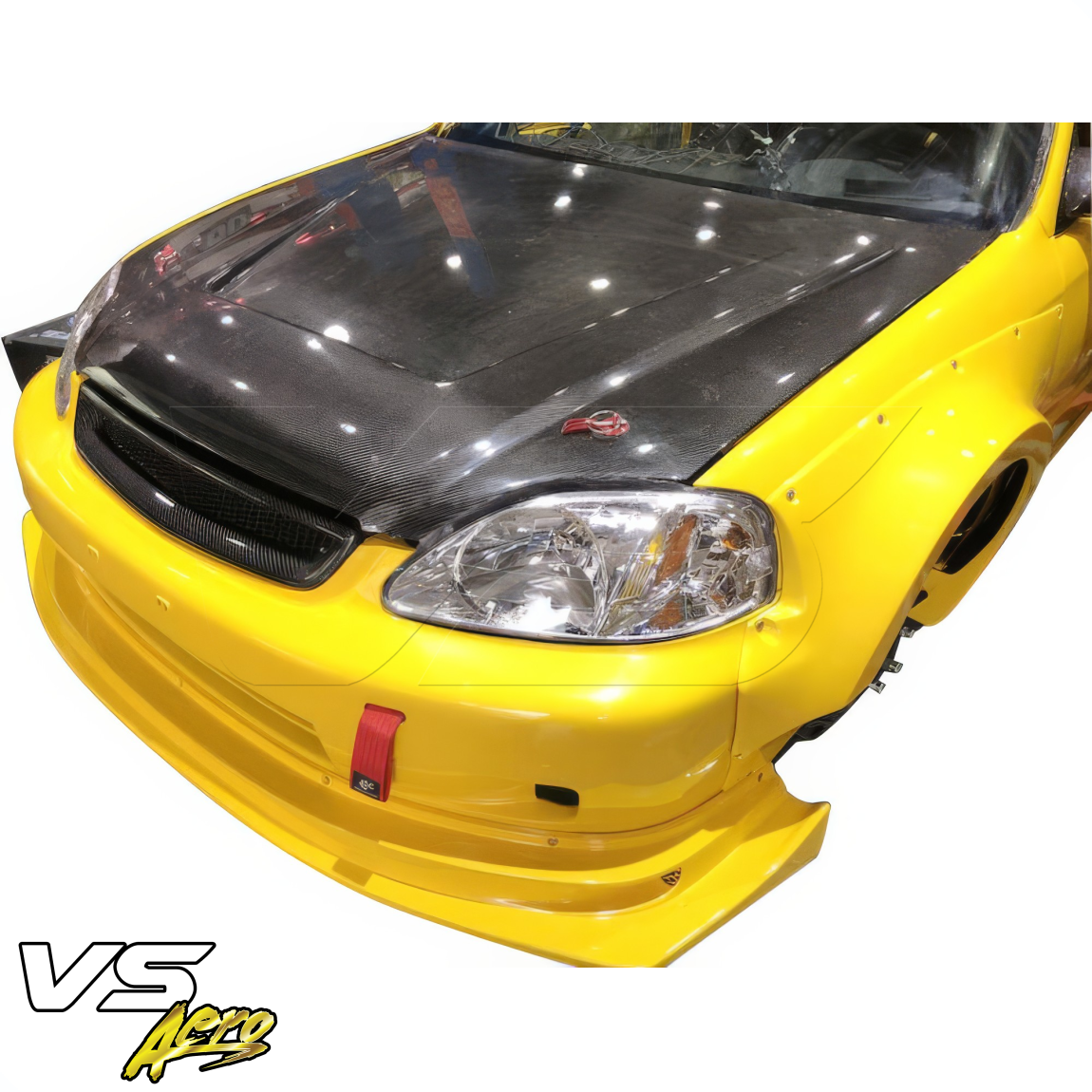 All kind of body kits for Honda Civic 1999. Exterior/Front Bumpers or Lips 