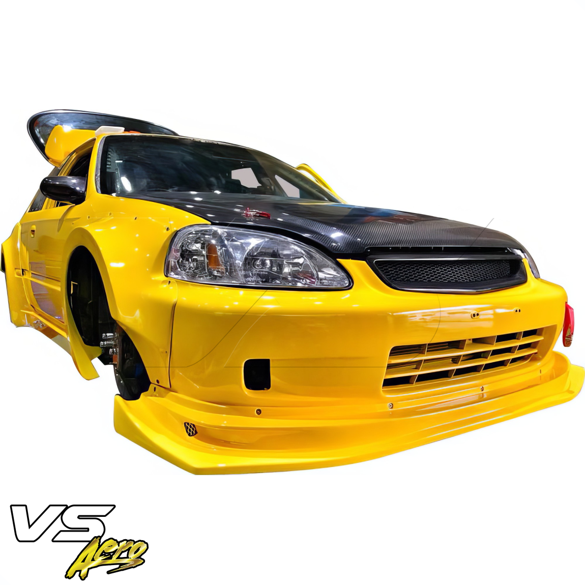 All kind of body kits for Honda Civic 1999. Exterior/Front Bumpers or Lips 