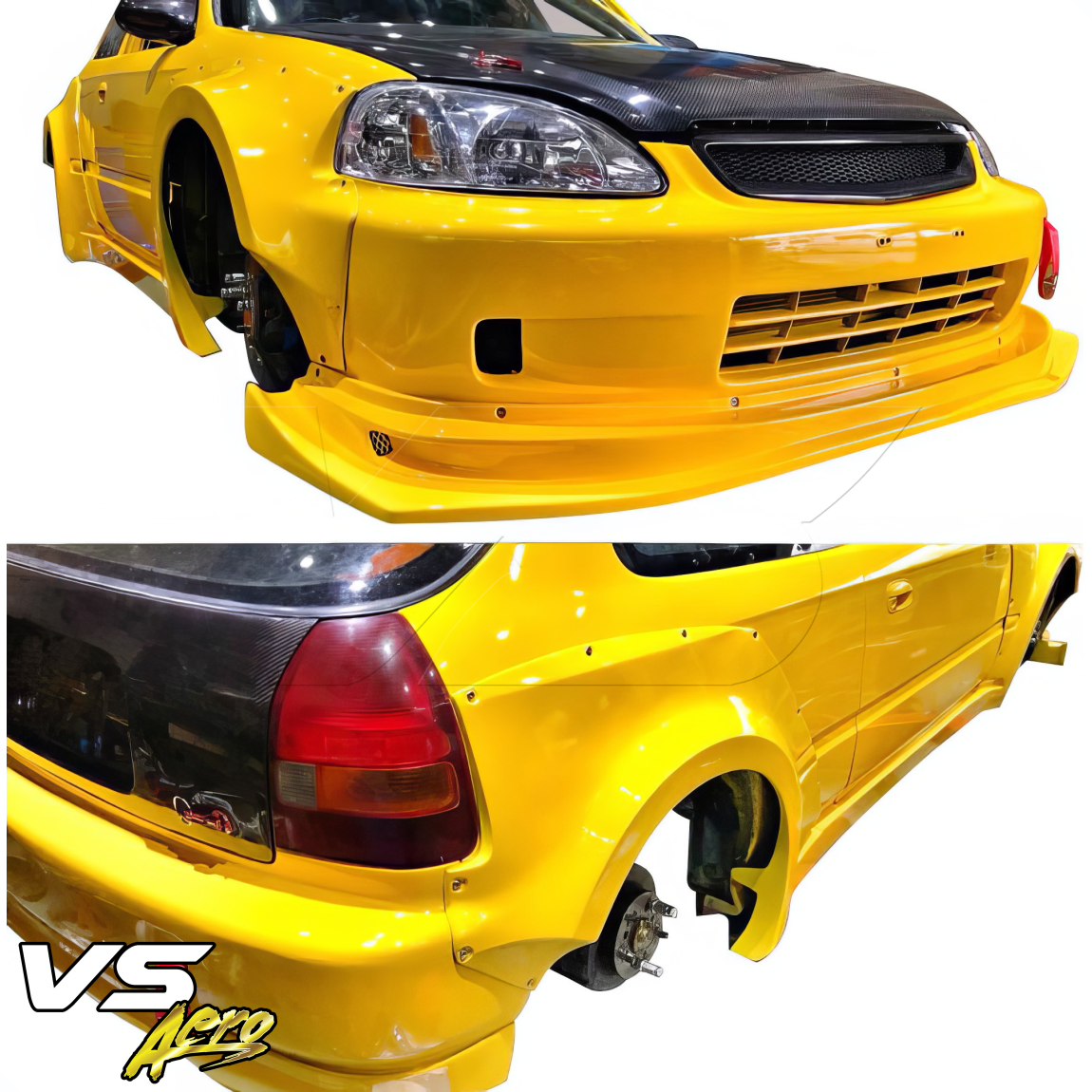 All kind of body kits for Honda Civic 1999. Exterior/Complete Body Kits 