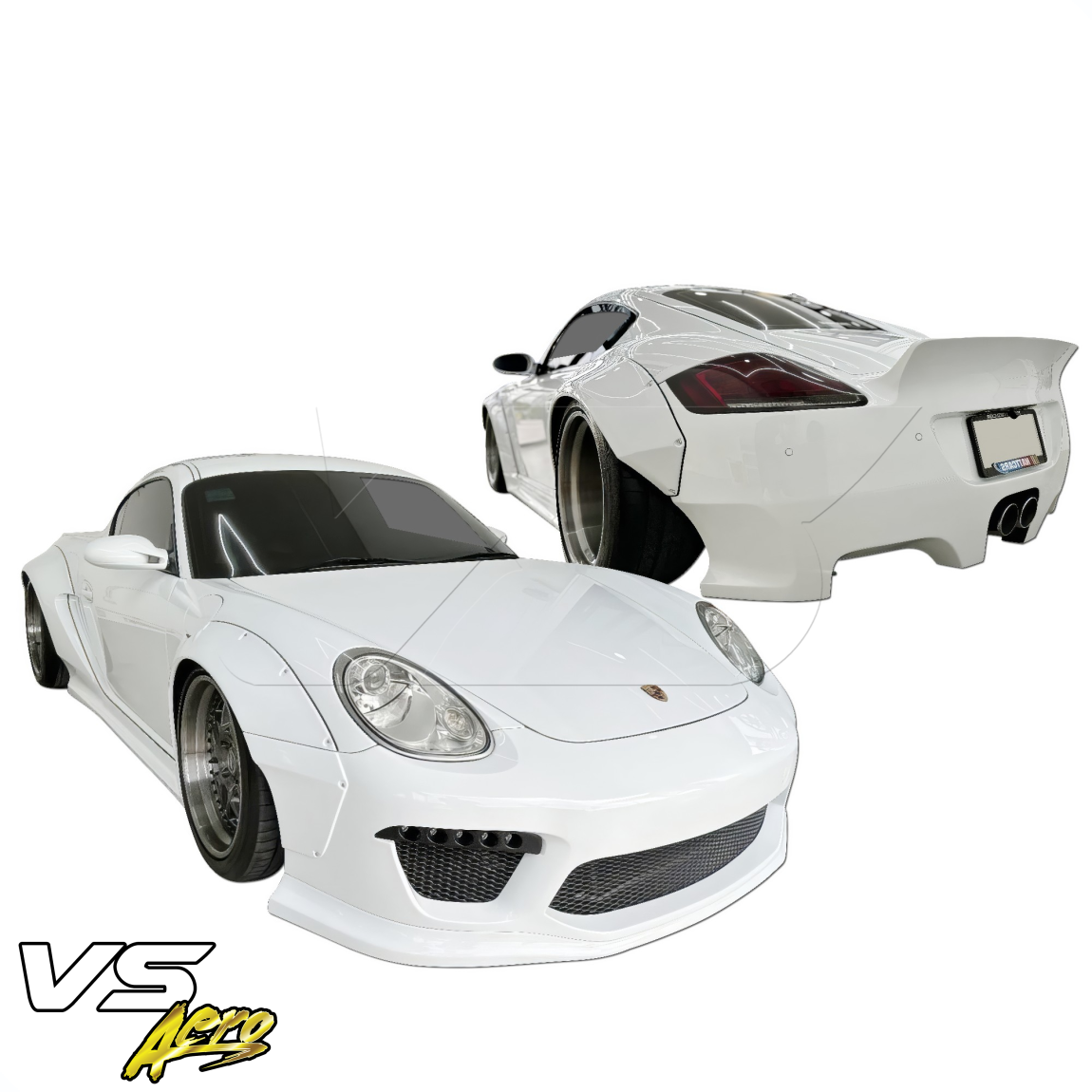 All kind of body kits for Porsche Cayman 2006. Exterior/Complete Body Kits 