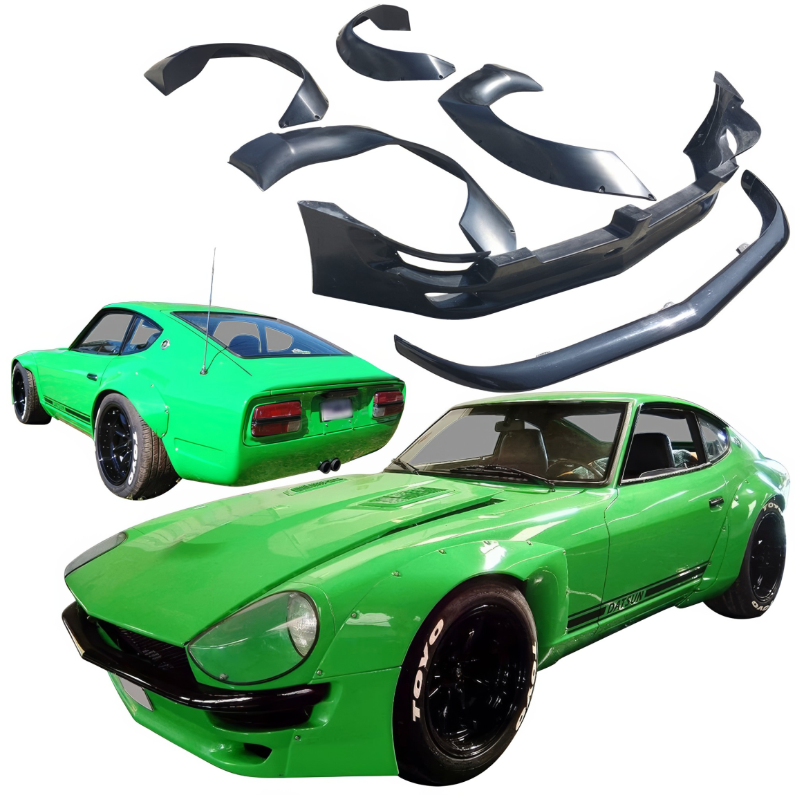 All kind of body kits for Datsun 260Z 1974. Exterior/Complete Body Kits 