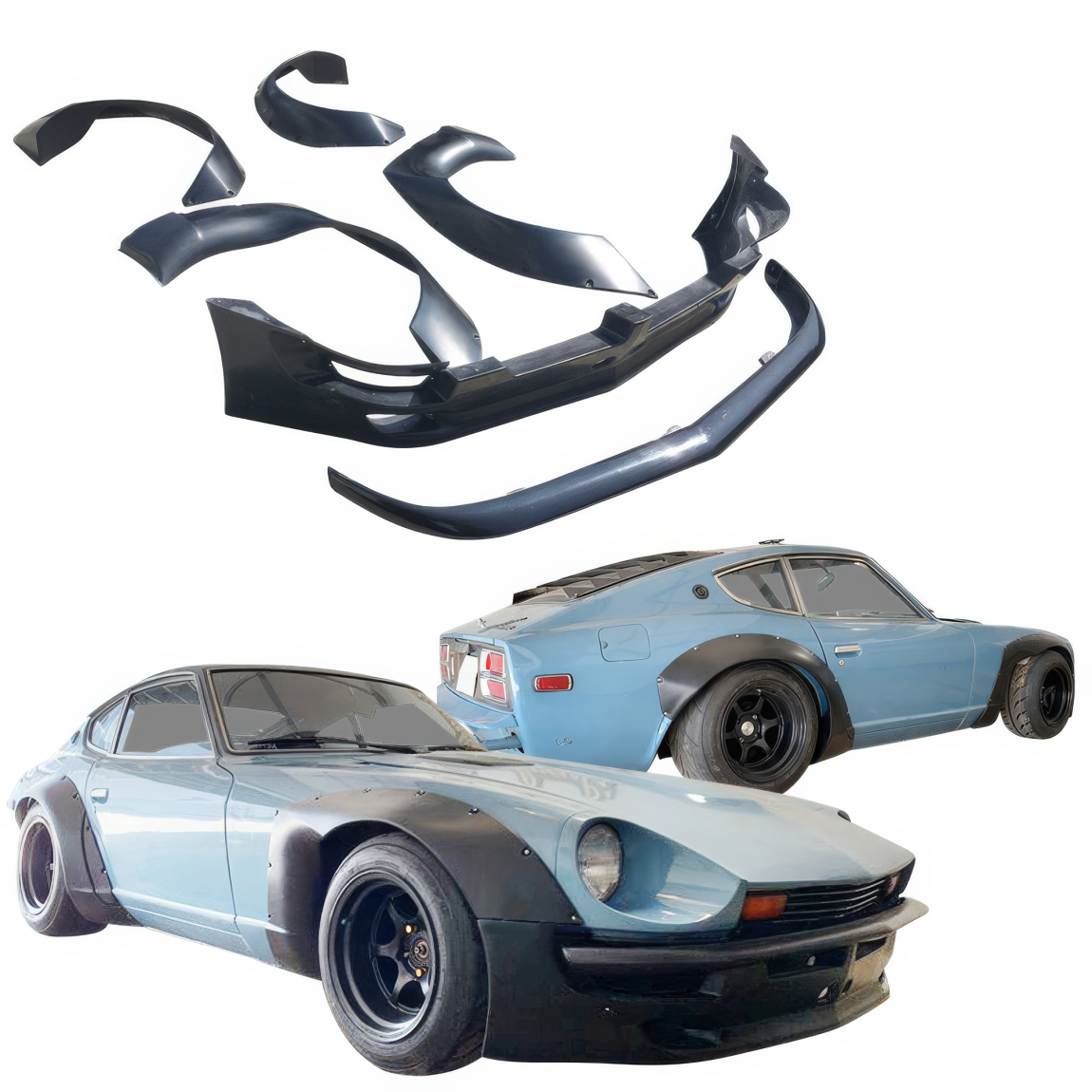 All kind of body kits for Datsun 280Z 1975. Exterior/Complete Body Kits 