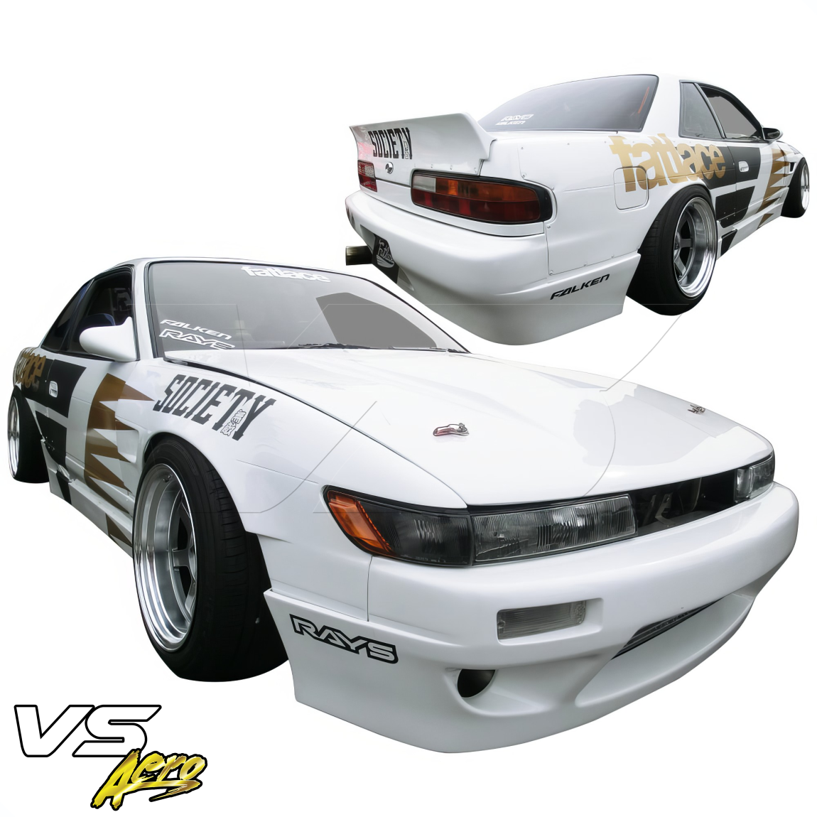 All kind of body kits for Nissan Silvia 1989. Exterior/Complete Body Kits 