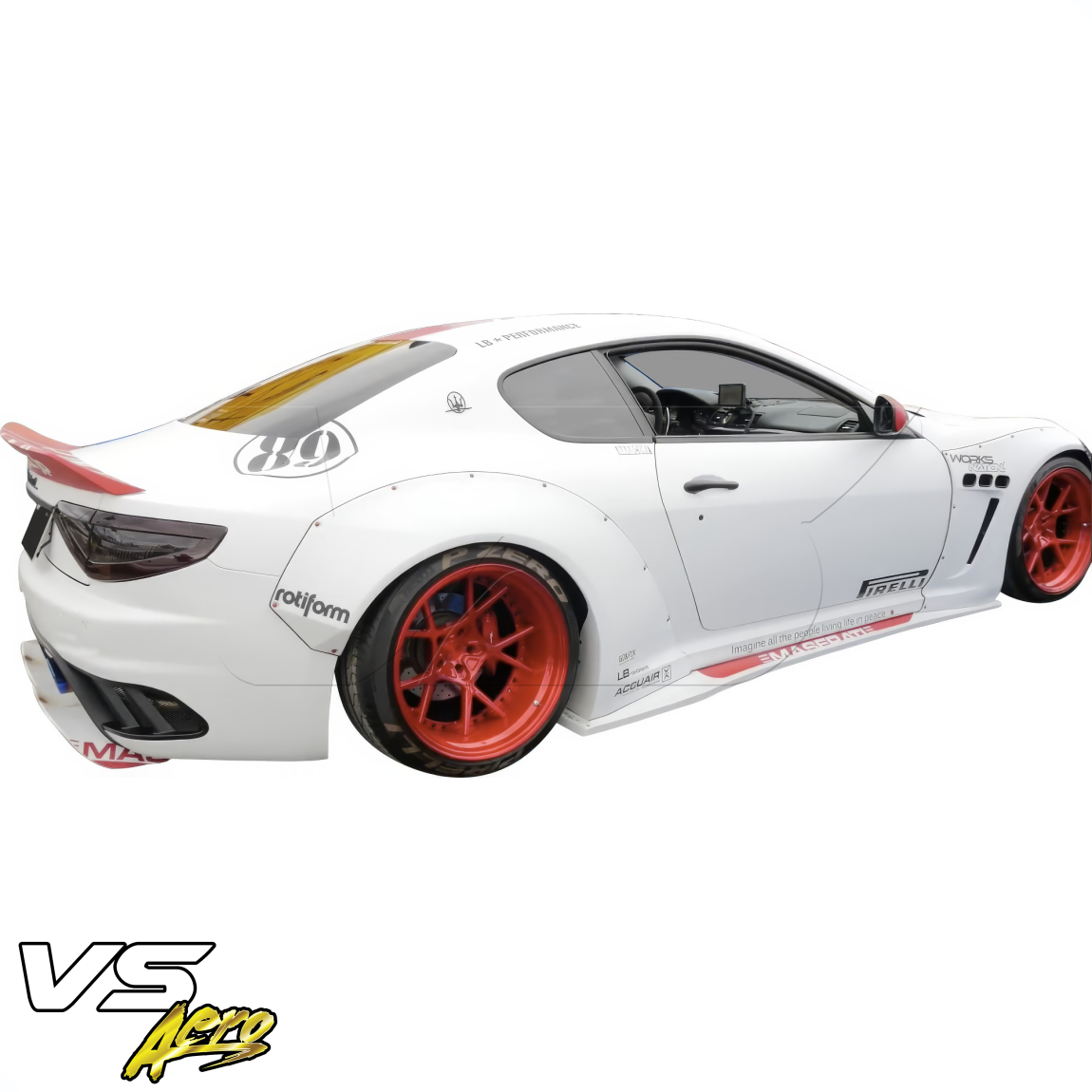 All kind of body kits for Maserati GranTurismo 2008. Exterior/Side Skirts 