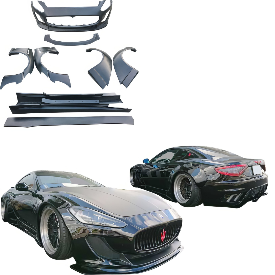 All kind of body kits for Maserati GranTurismo 2008. Exterior/Complete Body Kits 