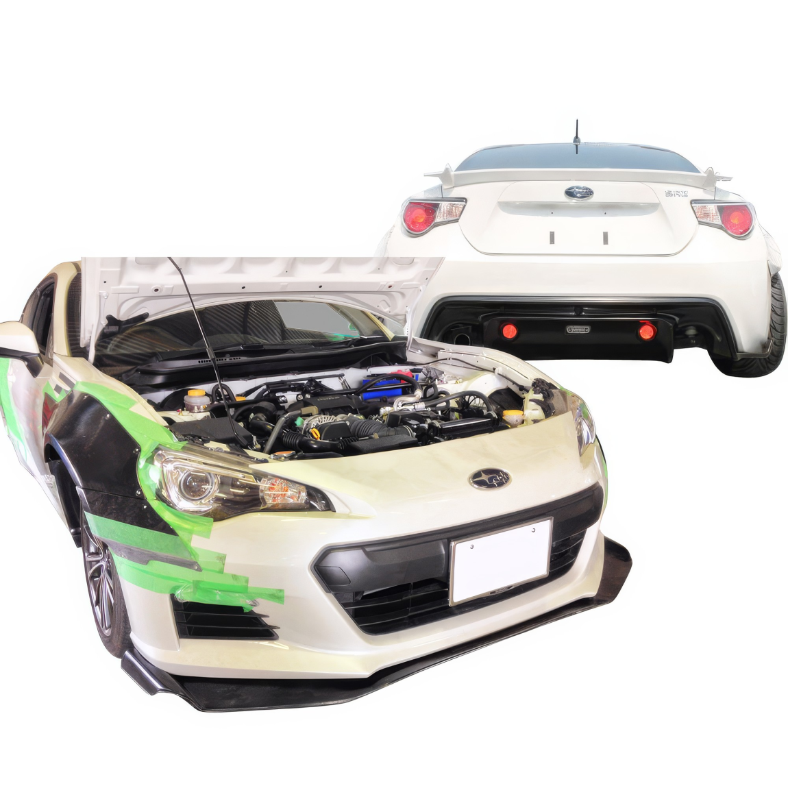 All kind of body kits for Subaru BRZ 2013. Exterior/Complete Body Kits 