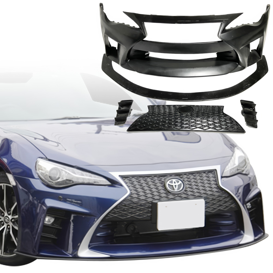 All kind of body kits for Toyota 86 2017. Exterior/Front Bumpers or Lips 