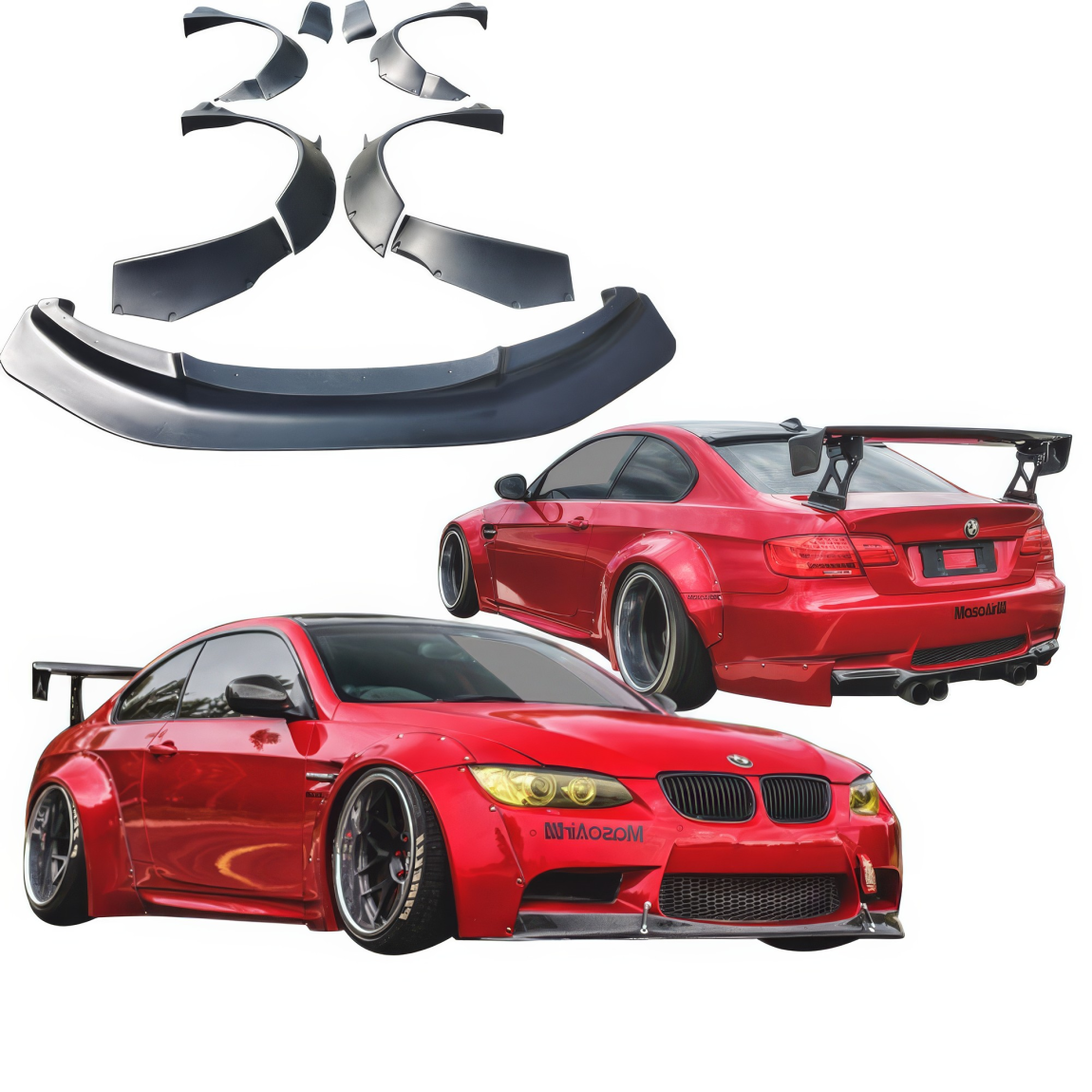 All kind of body kits for BMW M3 2008. Exterior/Complete Body Kits 