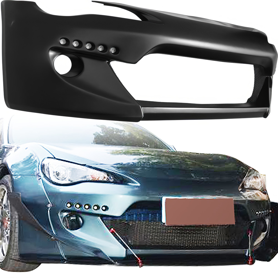 All kind of body kits for Toyota 86 2017. Exterior/Front Bumpers or Lips 