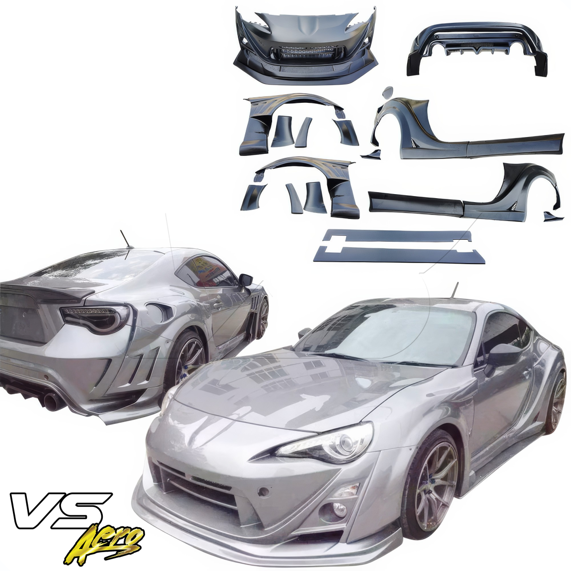 All kind of body kits for Toyota 86 2017. Exterior/Complete Body Kits 