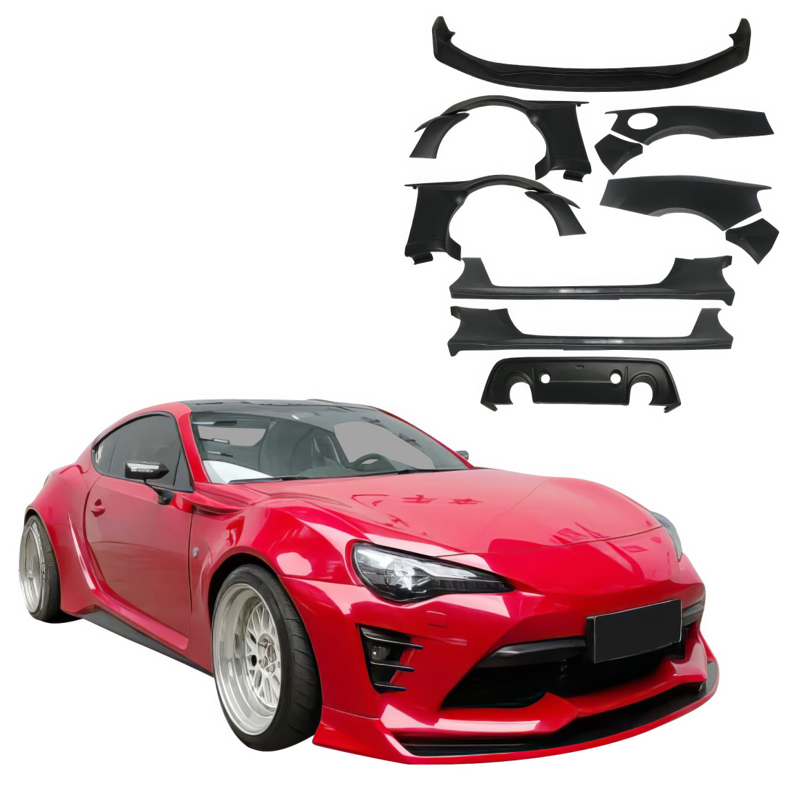 All kind of body kits for Toyota 86 2017. Exterior/Complete Body Kits 