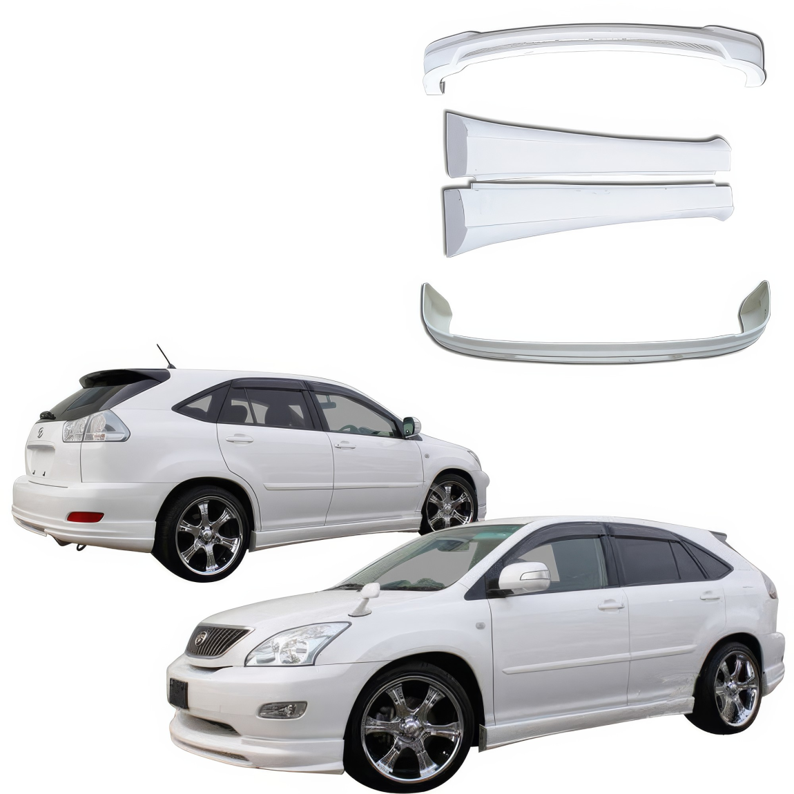 All kind of body kits for Lexus RX330 2004. Exterior/Complete Body Kits 