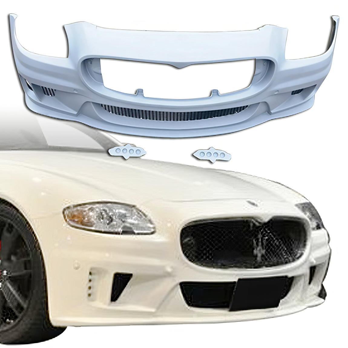 All kind of body kits for Maserati Quattroporte 2005. Exterior/Front Bumpers or Lips 