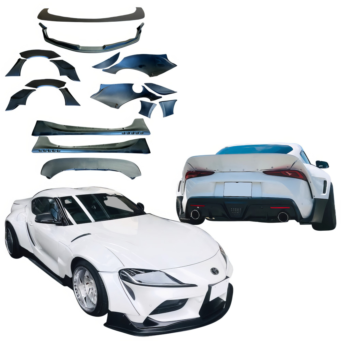 All kind of body kits for Toyota Supra 2019. Exterior/Complete Body Kits 