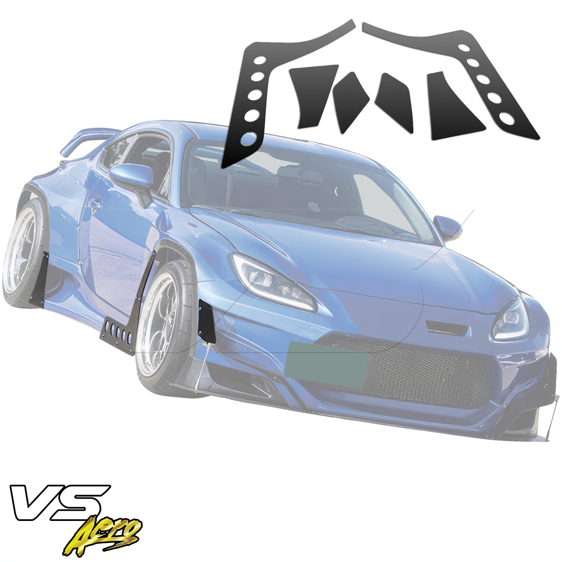 All kind of body kits for Subaru BRZ 2022. Exterior/Canards 