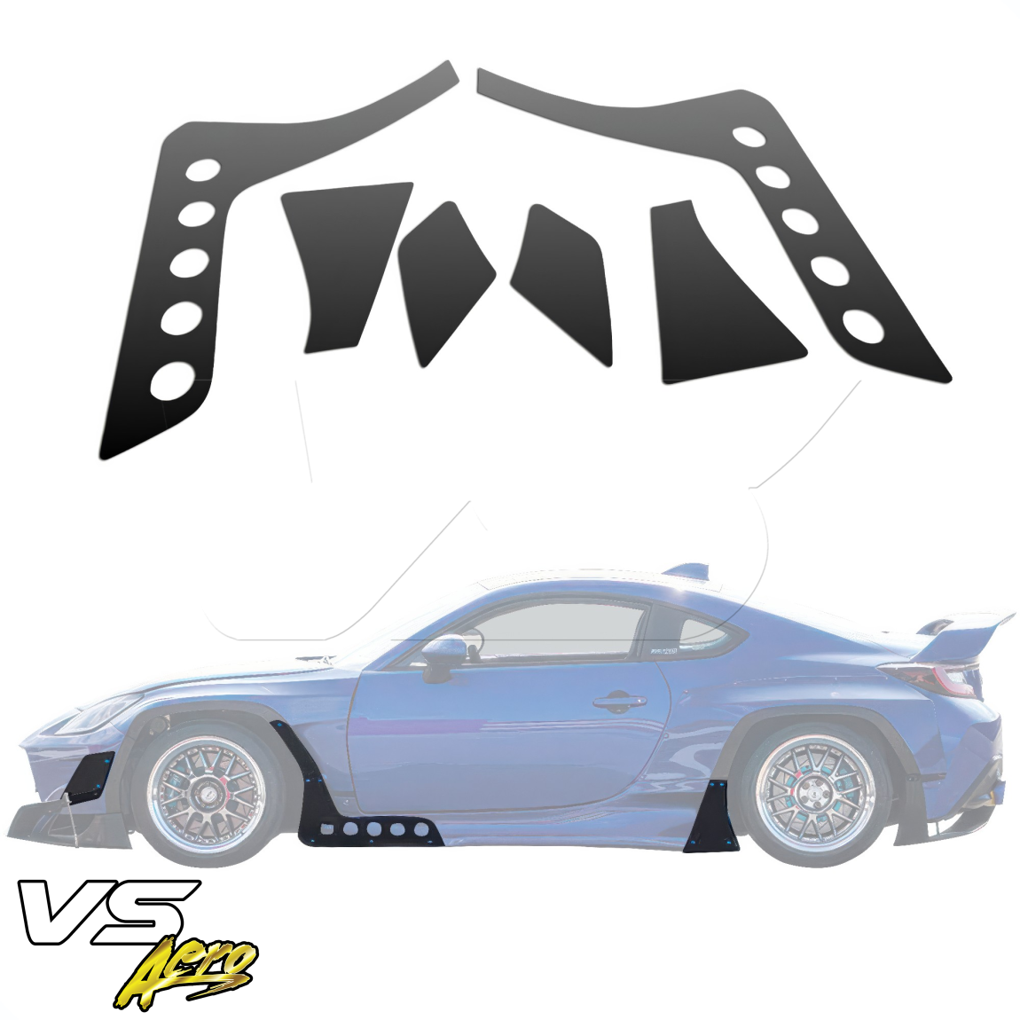 All kind of body kits for Subaru BRZ 2022. Exterior/Canards 