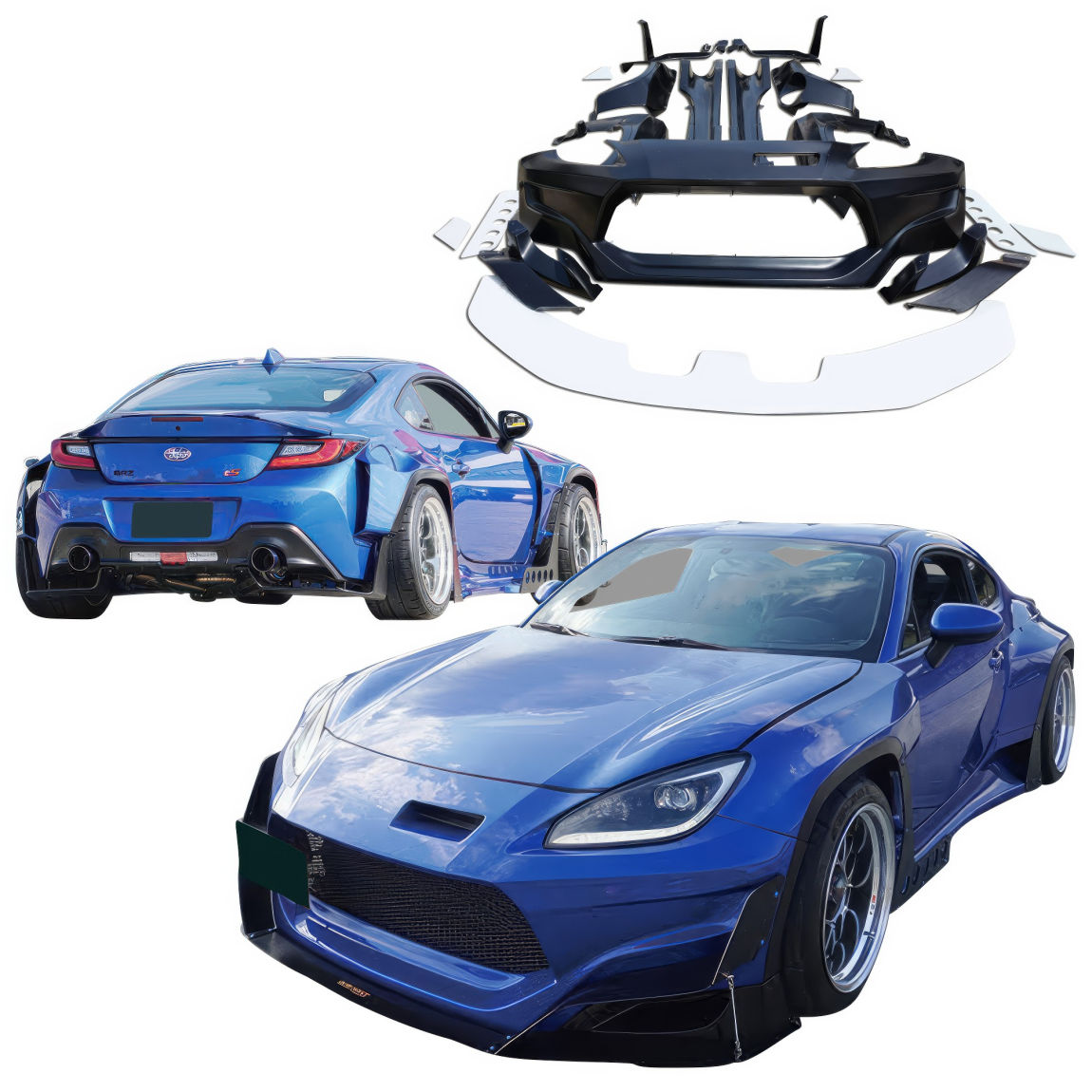 All kind of body kits for Subaru BRZ 2022. Exterior/Complete Body Kits 