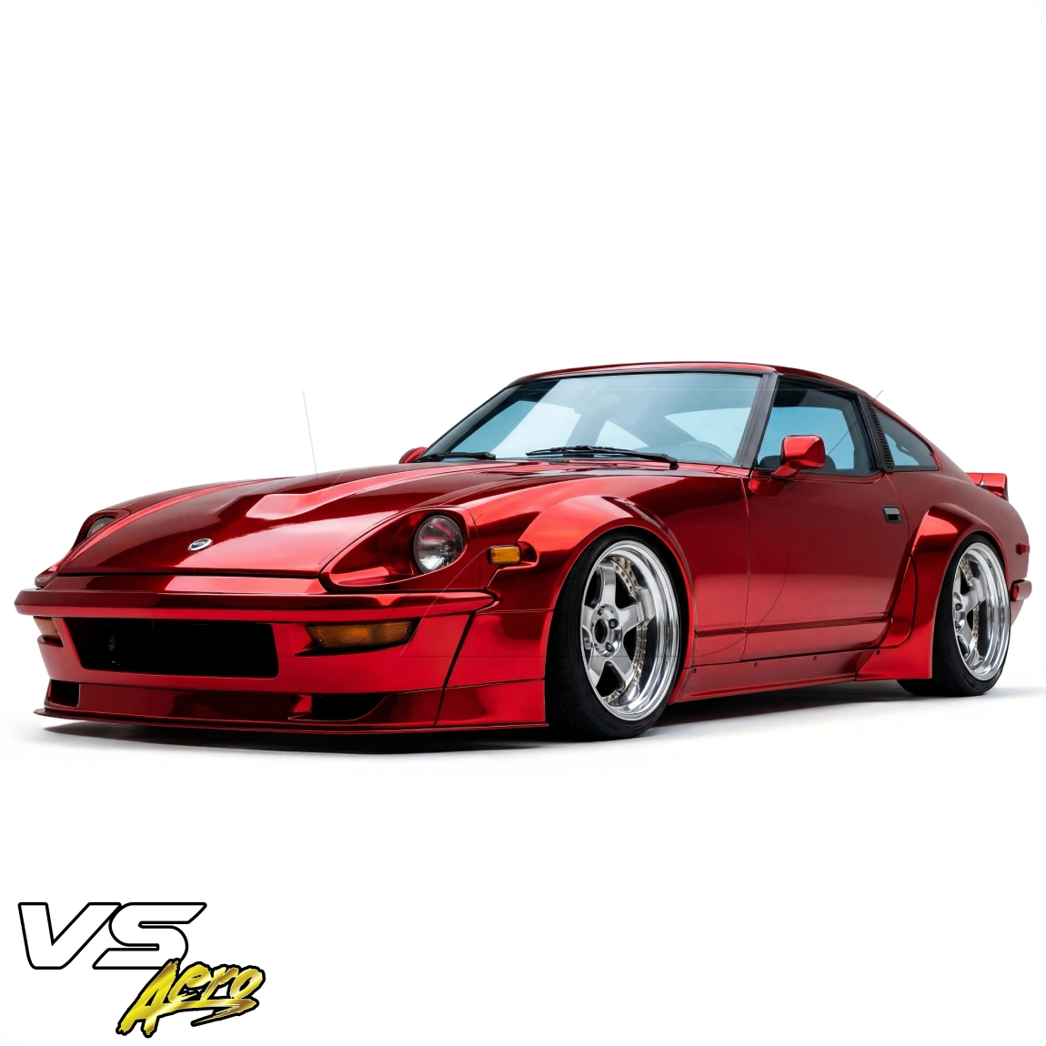 VSaero FRP TKYO Wide Body Kit w Wing (S130) 2 Seater for 280ZX