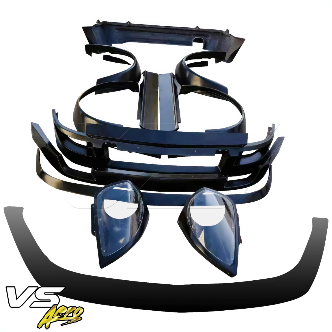VSaero FRP TKYO Wide Body Kit (S130) 2 Seater for 280ZX