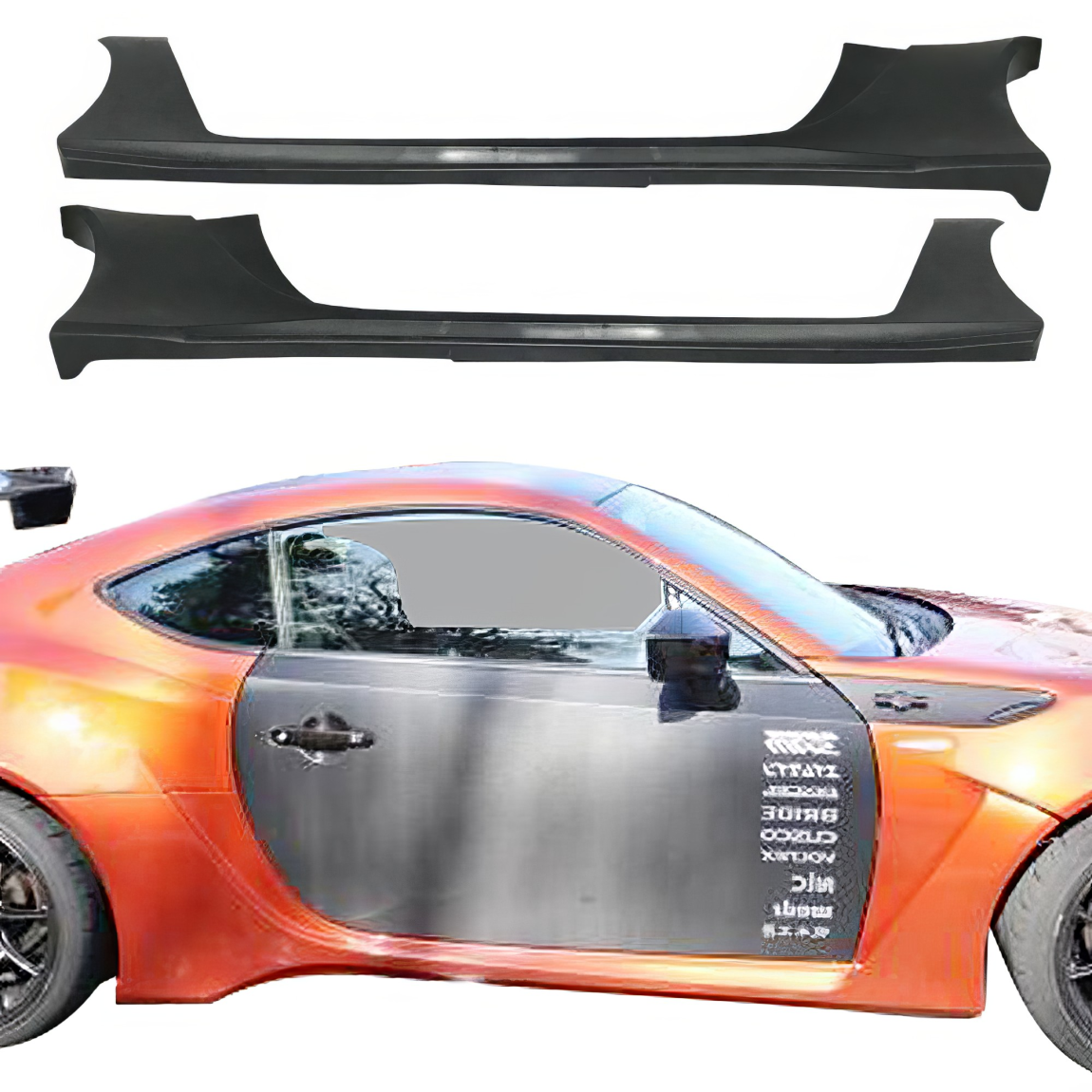 All kind of body kits for Subaru BRZ 2013. Exterior/Side Skirts 