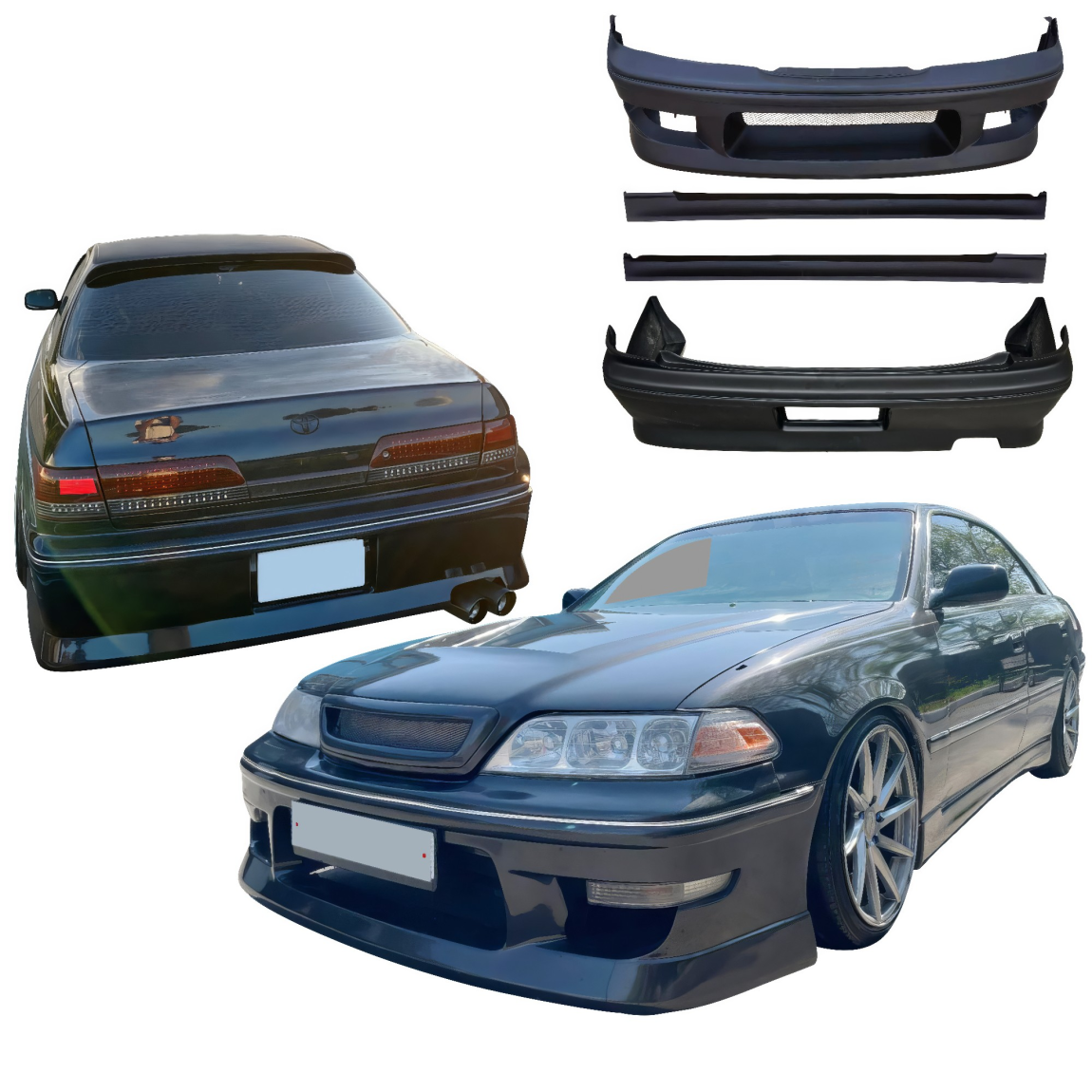 All kind of body kits for Toyota Mark II 1996. Exterior/Complete Body Kits 