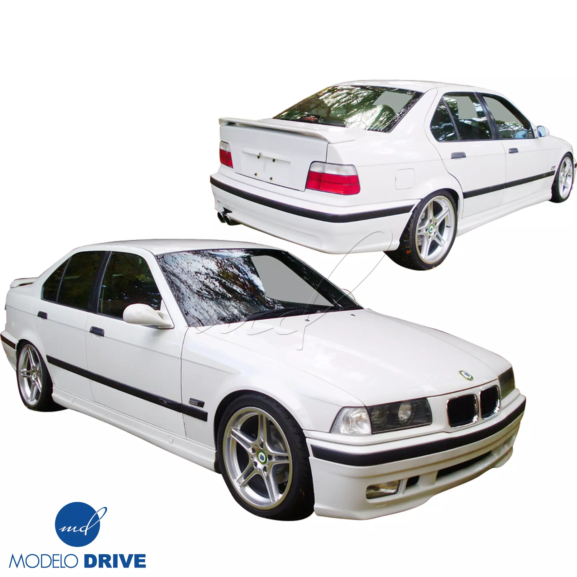 ModeloDrive FRP RDYN Body Kit 4pc > BMW 3-Series E36 1992-1998 > 2/4dr - Image 1