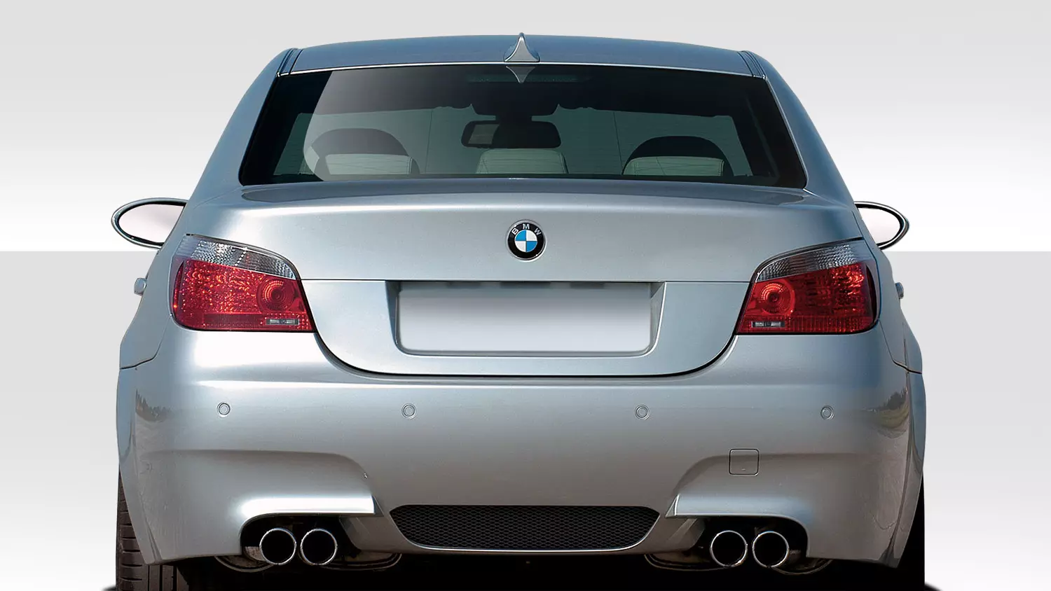 2004-2010 BMW 5 Series E60 4DR Duraflex M5 Look Rear Bumper Cover 1 Piece - Image 2