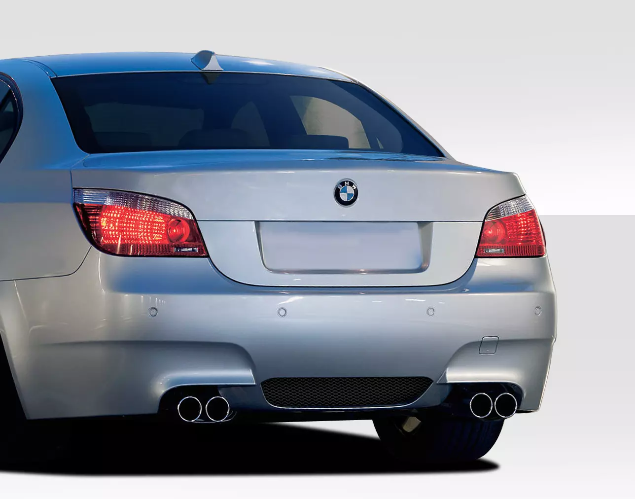 2004-2010 BMW 5 Series E60 4DR Duraflex M5 Look Rear Bumper Cover 1 Piece - Image 1