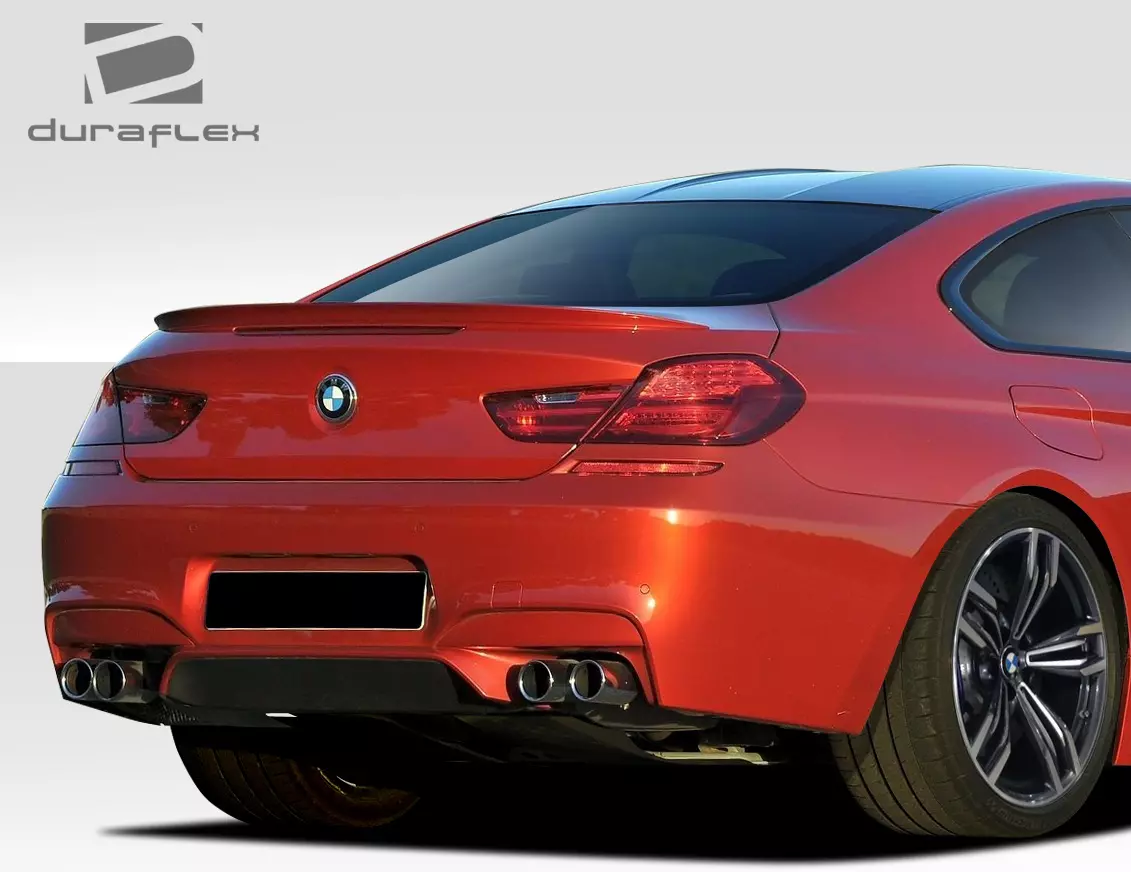 2011-2019 BMW 6 Series F06 F12 F13 Duraflex M6 Look Rear Bumper Cover 1 Piece - Image 2