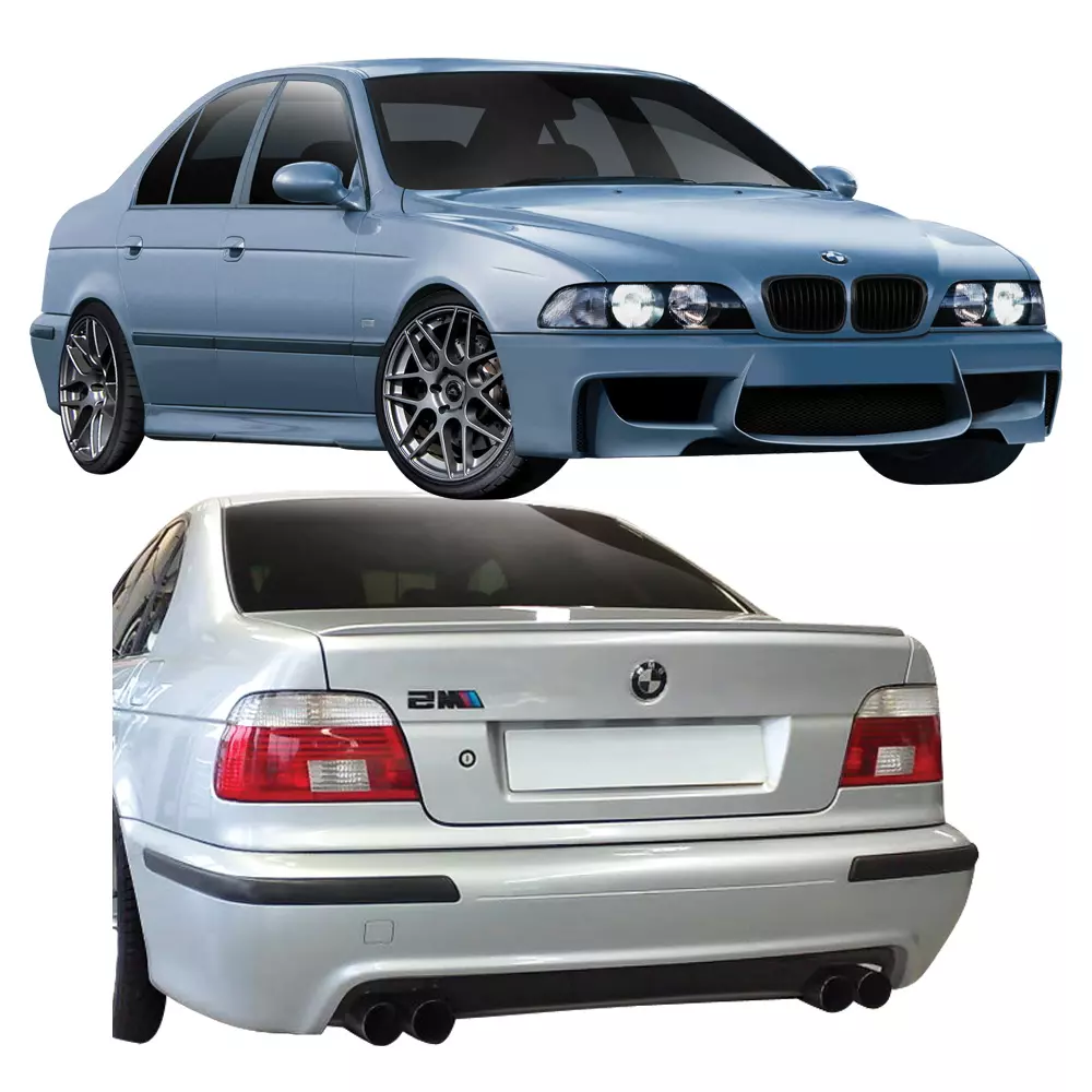 1997-2003 BMW 5 Series M5 E39 4DR Duraflex 1M Look Body Kit 4 Piece - Image 1