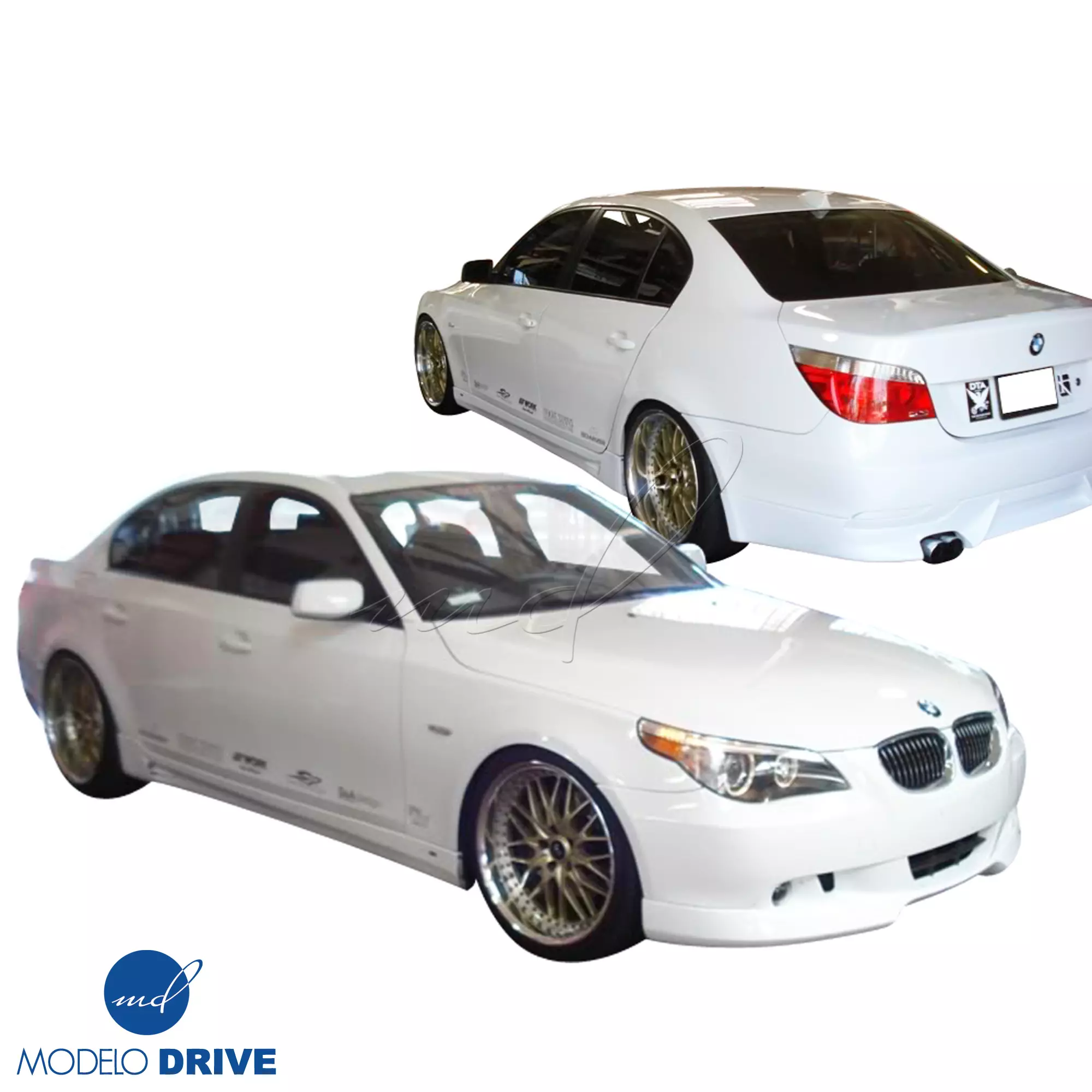 ModeloDrive FRP ASCH Body Kit 4pc > BMW 5-Series E60 2004-2010 > 4dr - Image 1