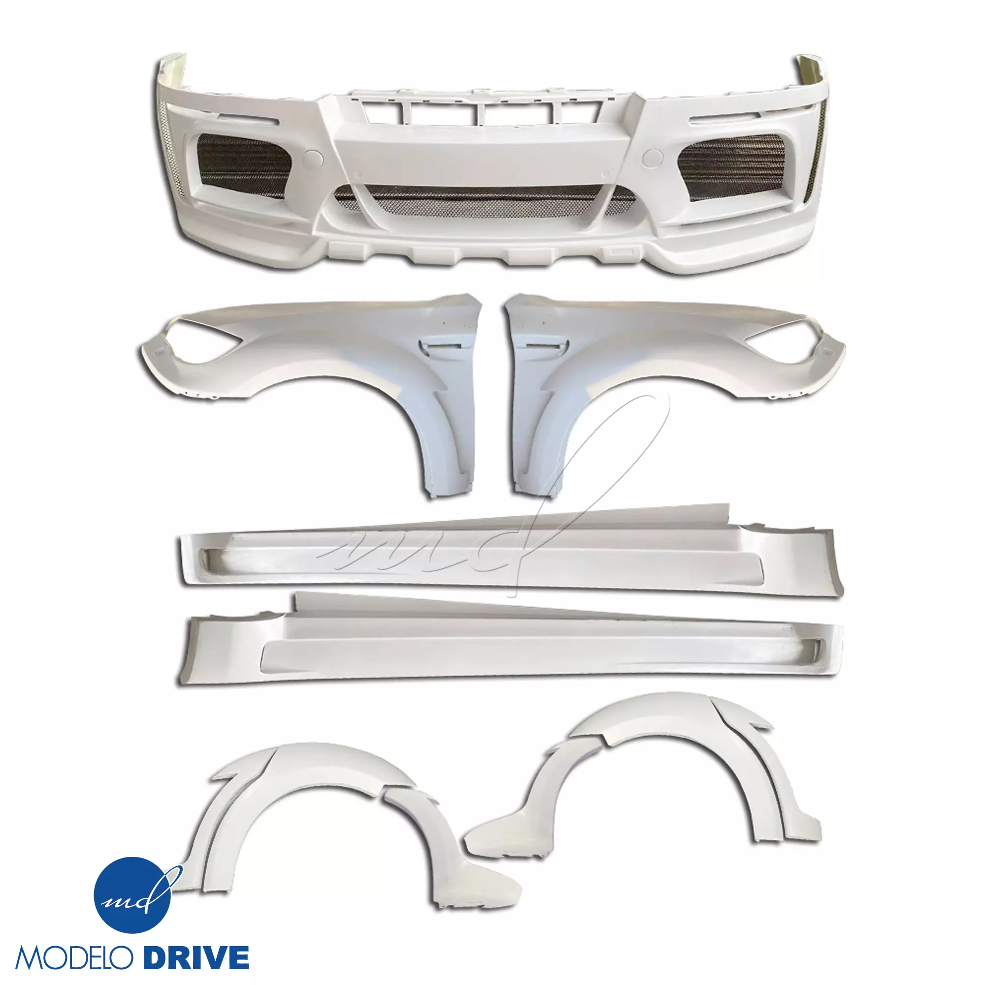 ModeloDrive FRP HAMA Wide Body Kit > BMW X6 E71 2008-2014 - Image 89