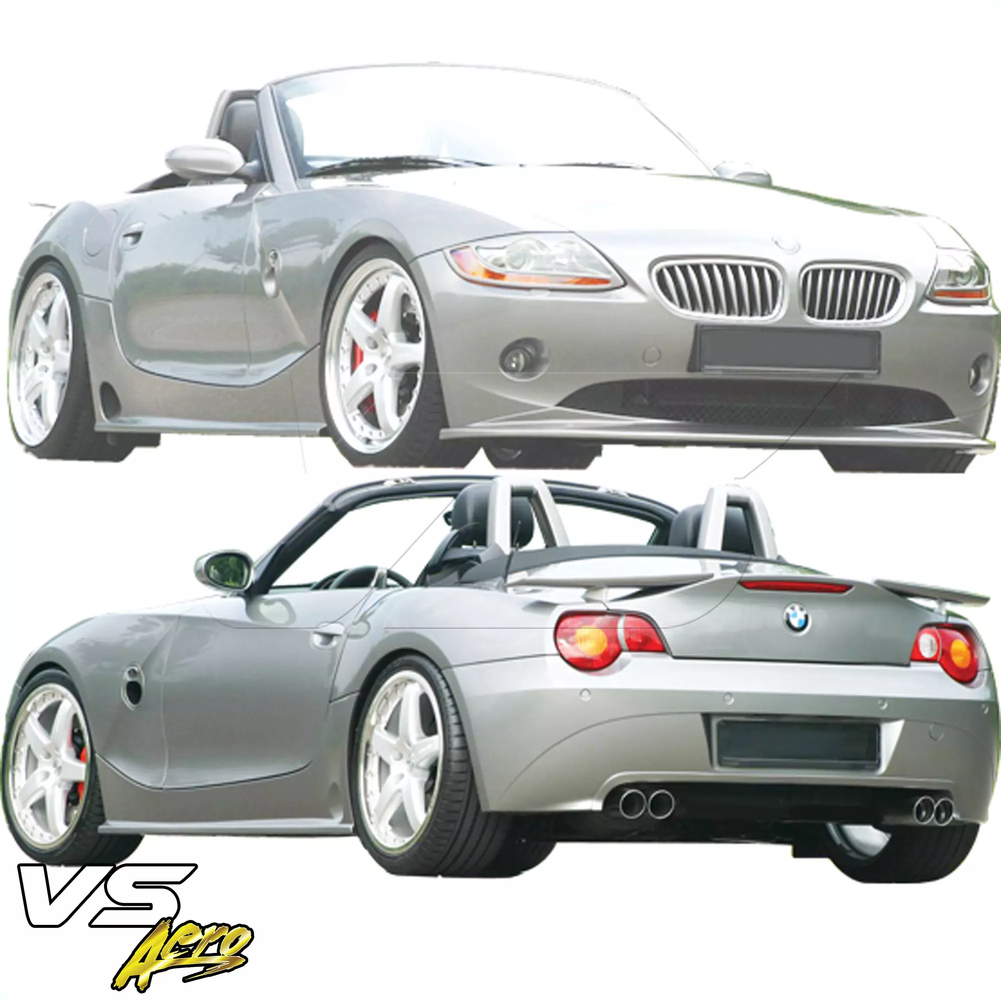 VSaero FRP HAMA Body Kit 4pc > BMW Z4 E85 2003-2005 - Image 25