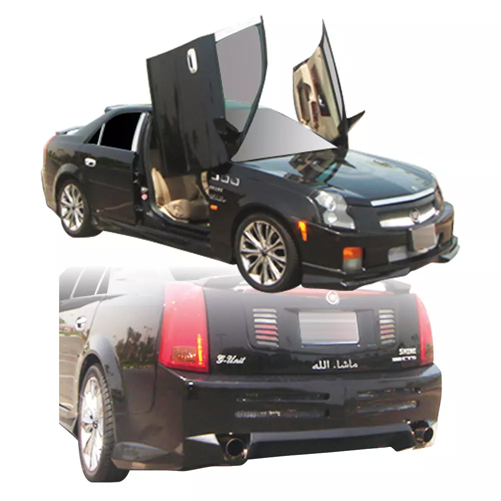 2003-2007 Cadillac CTS Duraflex Platinum Body Kit 4 Piece - Image 1