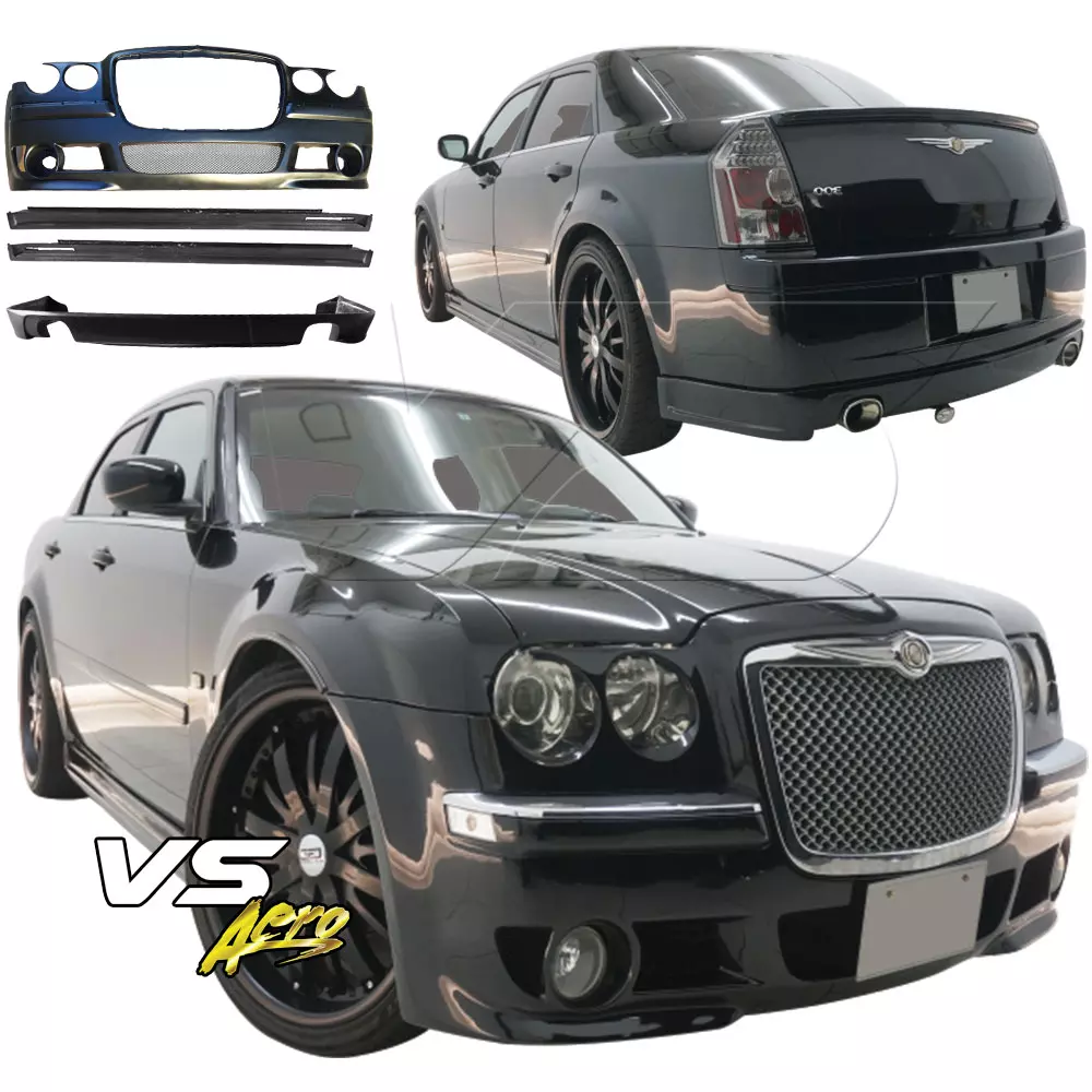 VSaero FRP BOME Body Kit 4pc > Chrysler 300C 2005-2010 - Image 74