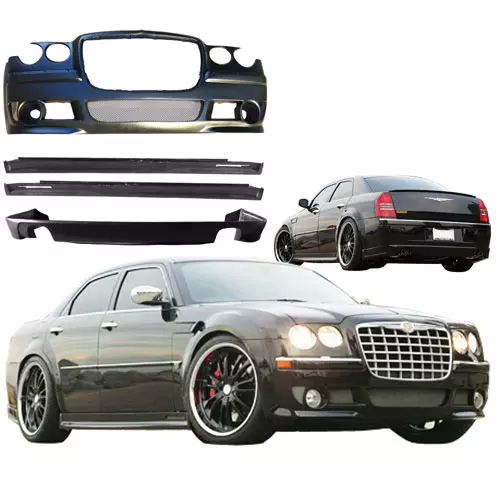VSaero FRP BOME Body Kit 4pc > Chrysler 300C 2005-2010 - Image 73