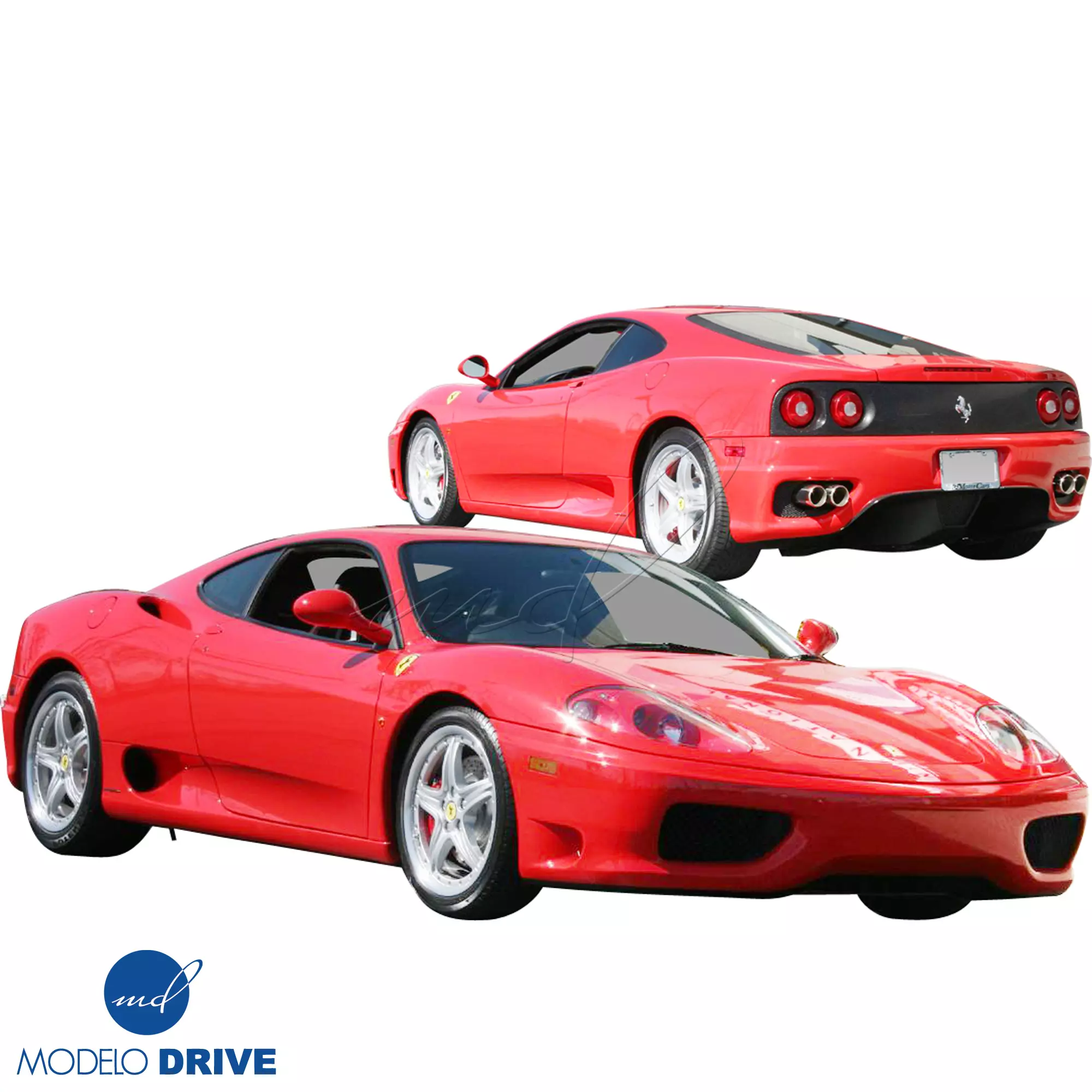 ModeloDrive FRP Challenge Body Kit 2pc > Ferrari 360 2000-2004 - Image 15