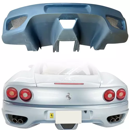 ModeloDrive FRP Challenge Rear Bumper > Ferrari 360 2000-2004 - Image 4