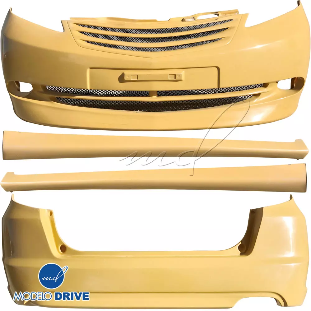 ModeloDrive FRP NOBL Body Kit 4pc > Honda Fit 2009-2013 - Image 1