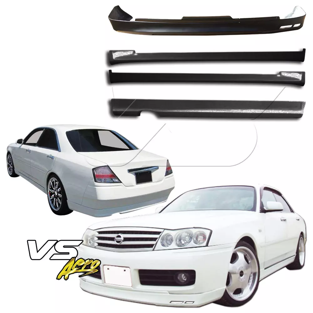 VSaero FRP GT Body Kit 4pc > Infiniti M M45 Y34 2003-2004> Gloria - Image 19