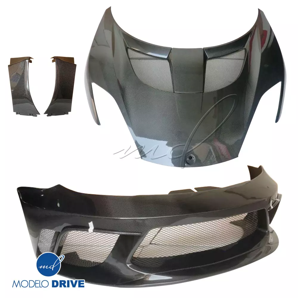 ModeloDrive Carbon Fiber GTE V5 Front End Combo Kit > Lotus Evora 2011-2021 - Image 27