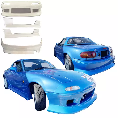 ModeloDrive FRP DUC Body Kit > Mazda Miata (NA) 1990-1996 - Image 2