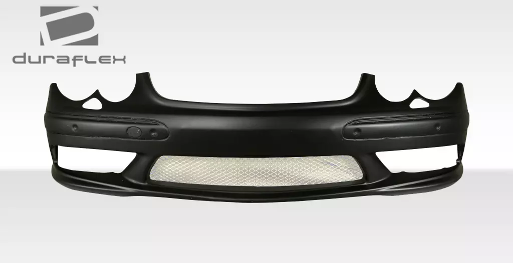 2003-2009 Mercedes CLK CLK320 CLK350 CLK550 CLK500 CLK55 CLK 63 W209 Duraflex AMG Look Front Bumper Cover 1 Piece - Image 3
