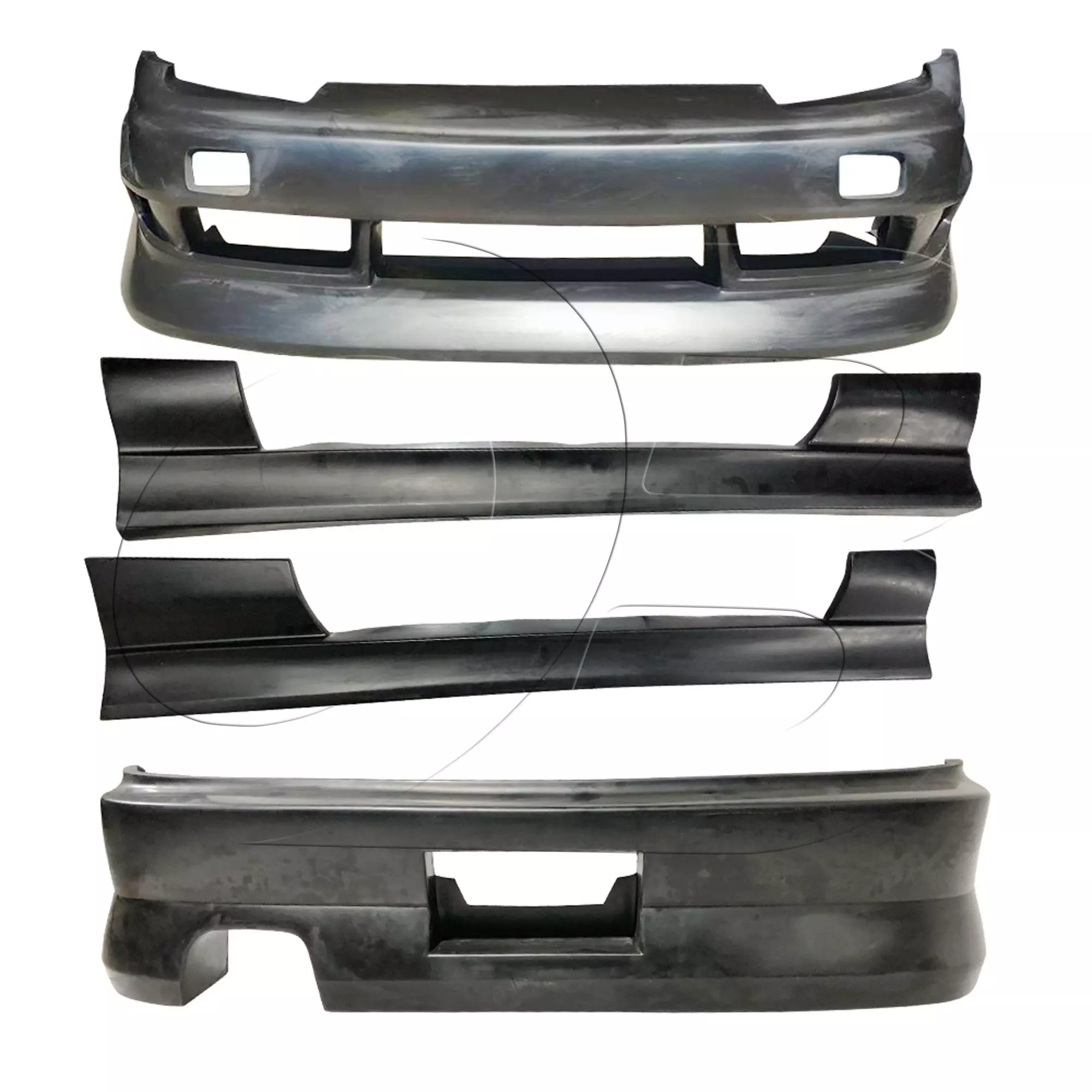 KBD Urethane Bsport2 Style 4pc Full Body Kit > Nissan 240SX 1989-1994 > 2dr Coupe - Image 5