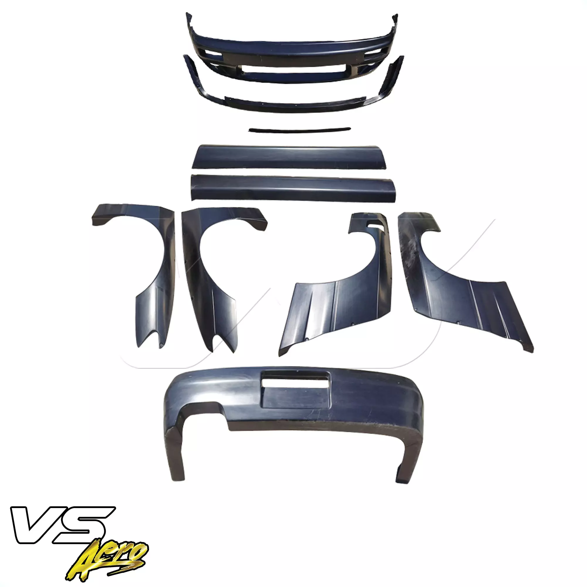 VSaero FRP TKYO v3 Wide Body Kit 10pc > Nissan Silvia S13 1989-1994 > 2dr Coupe - Image 29