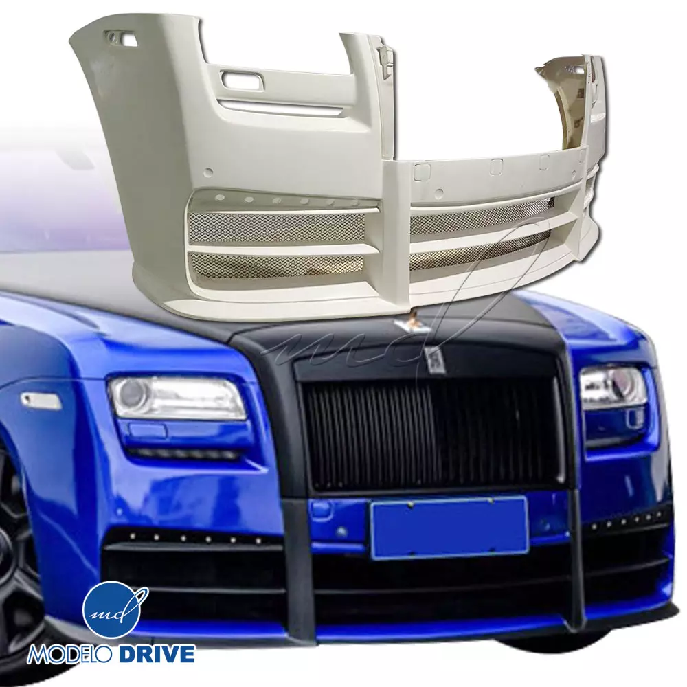 ModeloDrive FRP VIP Body Kit w Wing > Rolls-Royce Ghost 2010-2014 - Image 5