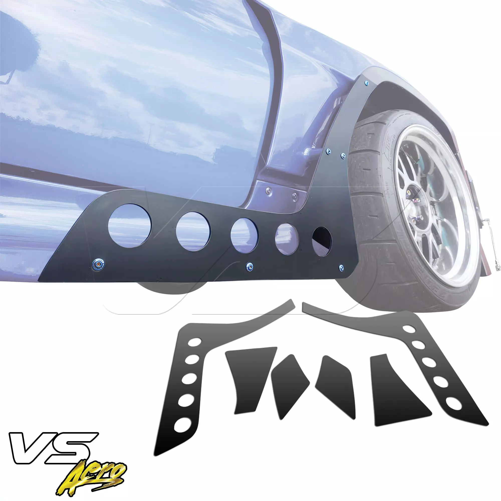 VSaero FRP TKYO Wide Body Kit /w Wing > Subaru BRZ 2022-2023 - Image 70