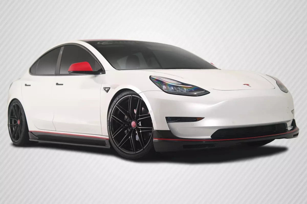 2018-2023 Tesla Model 3 Carbon Creations GT Concept Body Kit 5 Piece - Image 1