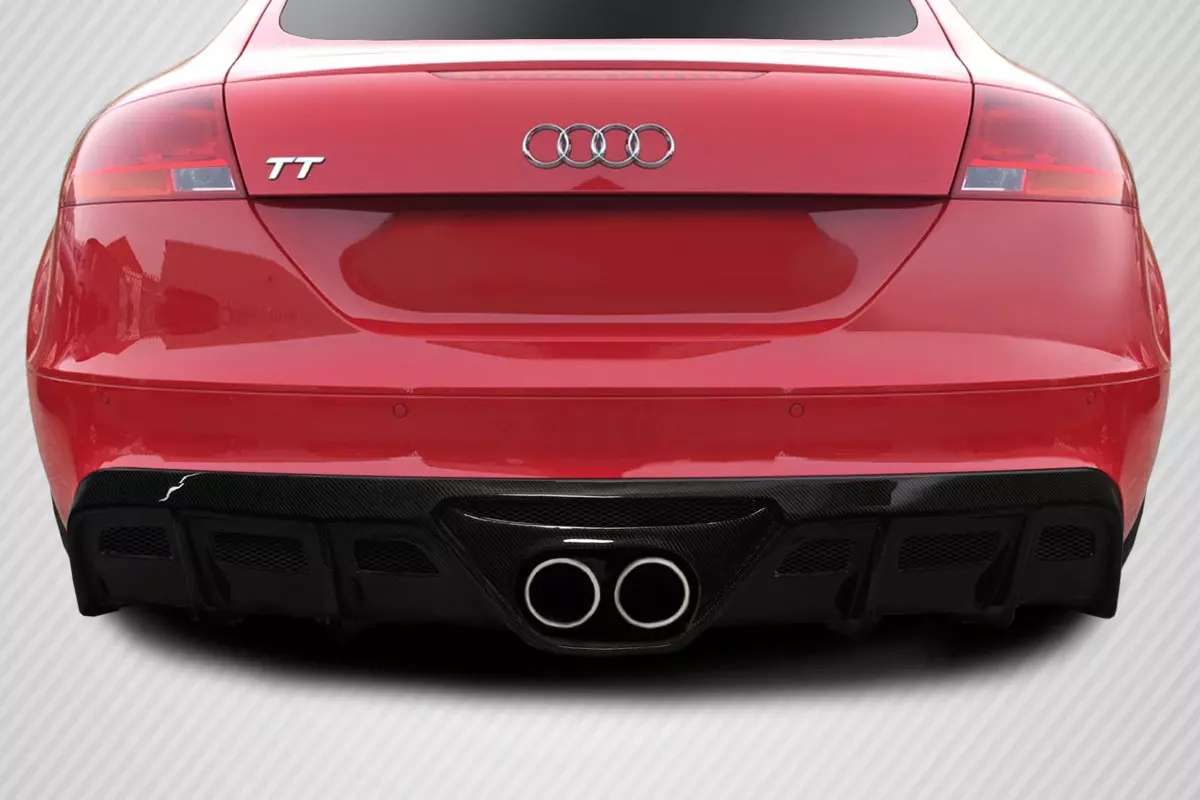 2008-2015 Audi TT 8J Carbon Creations TKR Rear Diffuser 1 Piece ( S-line models only ) (S) - Image 1