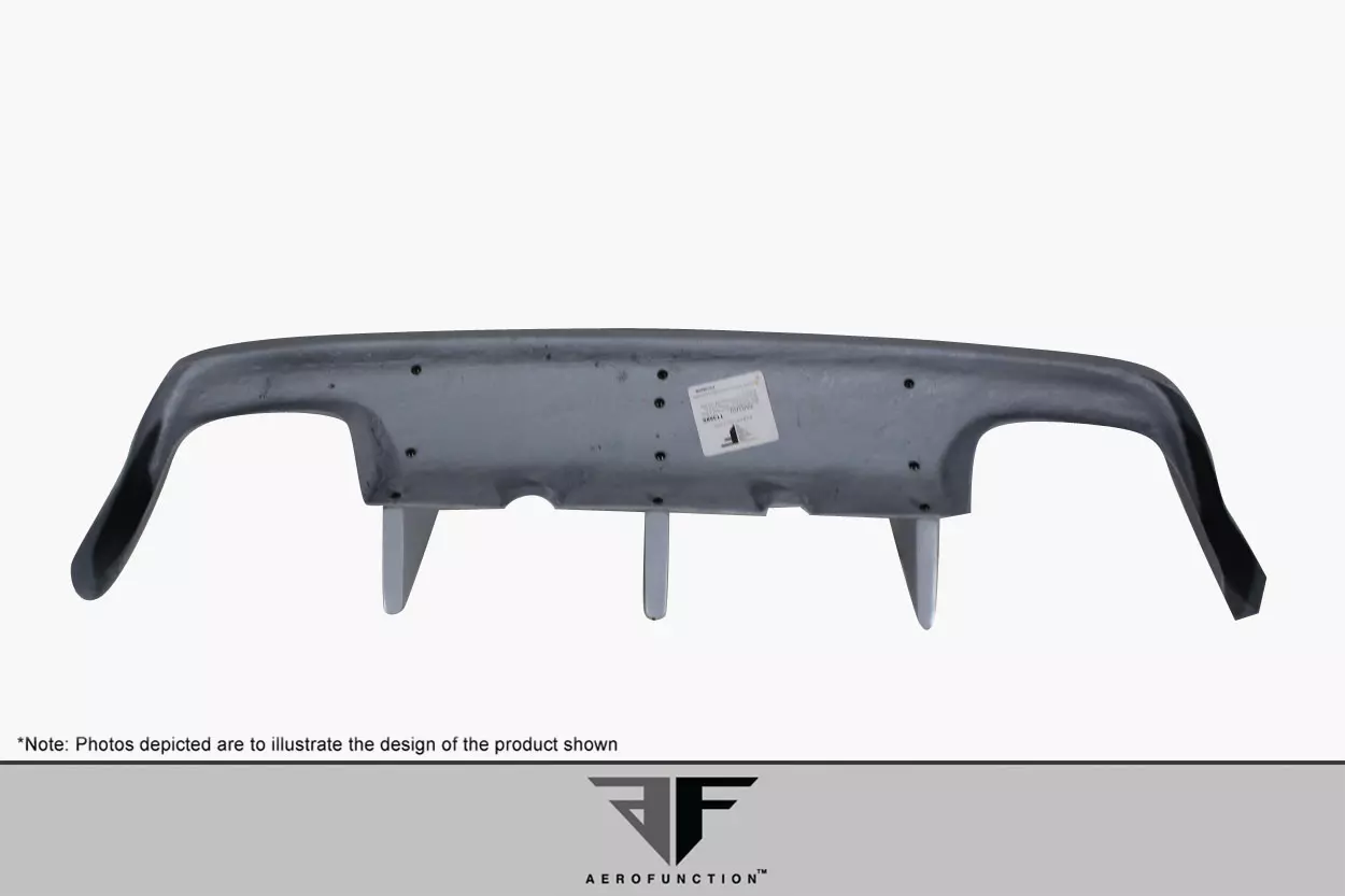 2014-2020 BMW 4 Series F32 AF-1 Wide Body Rear Diffuser ( GFK ) 4 Piece ( Must be used with Couture M4 Look Rear Bumper ) (S) - Image 6